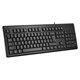 Клавиатура проводная A4TECH KR-83, USB, 104 кнопки, черная, 533406 514289