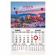 Календарь квартальный 2026 г., 1 блок, 1 гребень, магнитный курсор, мелованная бумага, BRAUBERG, "Каппадокия", 116917 116917 - фото 341691