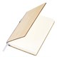 Ежедневник недатированный, А5, 145х213 мм, BRAUBERG "Bamboo", резинка-фиксатор, держатель для ручки, 160 л., бамбук, 117137 117137