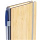 Ежедневник недатированный, А5, 145х213 мм, BRAUBERG "Bamboo", резинка-фиксатор, держатель для ручки, 160 л., бамбук, 117137 117137
