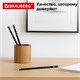 Карандаши чернографитные разной твердости НАБОР 12 штук, 5H-5B, BRAUBERG "Line", 180652 180652