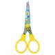 Ножницы 130 мм с цветной печатью "Жирафы", жёлтые, закругленные, BRAUBERG KIDS, 232269 232269