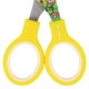 Ножницы 130 мм с цветной печатью "Жирафы", жёлтые, закругленные, BRAUBERG KIDS, 232269 232269