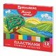 Пластилин классический BRAUBERG "МАГИЯ ЦВЕТА", 12 цветов, 240 г, со стеком, высшее качество, картонная упаковка, 103357 103357 - фото 343147