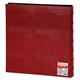 Фотоальбом BRAUBERG на 500 фотографий 10х15 см, обложка под кожу крокодила, рамка для фото, красный, 390714 390714