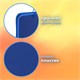 Папка на молнии пластиковая с ручками BRAUBERG, А4, 350х270х45 мм, фактура бисер, синяя, 225163 225163 Папка на молнии пластиковая с ручками BRAUBERG, А4, 350х270х45 мм, фактура бисер, синяя, 225163 225163