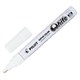 Маркер-краска лаковый (paint marker) PILOT, 2 мм, БЕЛЫЙ, круглый наконечник, алюминиевый корпус, SC-W-M 150831 Маркер-краска лаковый (paint marker) PILOT, 2 мм, БЕЛЫЙ, круглый наконечник, алюминиевый корпус, SC-W-M 150831