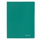 Папка с боковым металлическим прижимом BRAUBERG стандарт, зеленая, до 100 листов, 0,6 мм, 221627 221627