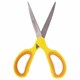 Ножницы BRAUBERG "Original", 155 мм, оранжево-желтые, ребристые резиновые вставки, 236450 236450