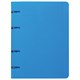 Тетрадь на кольцах А5 160х215 мм, 80 л., пластик, клетка, BRAUBERG, "Голубой", 403251 403251