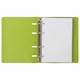 Тетрадь на кольцах А5 (180х220 мм), 120 листов, под кожу, клетка, BRAUBERG "Joy", зелёный/светло-зелёный, 129991 129991