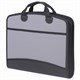Папка-портфель пластиковая BRAUBERG А4+ (375х305х60 мм), 4 отделения, 2 кармана, серая, 228685 228685