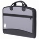 Папка-портфель пластиковая BRAUBERG А4+ (375х305х60 мм), 4 отделения, 2 кармана, серая, 228685 228685