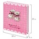 Фотоальбом BRAUBERG "Baby shoes" на 200 фото 10х15 см, твердая обложка, термосклейка, розовый, 39114 391148