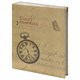 Фотоальбом BRAUBERG "Часы, крафт" на 200 фото 10х15 см, твердая обложка, термосварка, 391165 391165