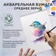 Бумага для акварели А4, 10 л., "НЕЗНАКОМКА", среднее зерно, 200г/м2, бумага ГОЗНАК, BRAUBERG ART CLASSIC, 112319 112319