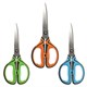 Ножницы BRAUBERG "ULTRA COLOR", 190 мм, ассорти, резиновые ребристые вставки, 237456 237456 - фото 346337
