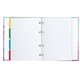 Тетрадь на кольцах А5 (175х215 мм), 120 листов, твердый картон, клетка, с разделителями, BRAUBERG, Marble, 404086 404086