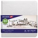 Скетчбук, слоновая кость 140 г/м2 120х120 мм, 80 л., КОЖЗАМ, резинка, BRAUBERG ART CLASSIC, белый, 113189 113189 - фото 348379