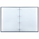 Тетрадь на кольцах БОЛЬШАЯ А4 (210х305 мм), 100 листов, твердый картон, клетка, BRAUBERG, Shade, 404102 404102