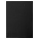 Картон цветной А4 ТОНИРОВАННЫЙ В МАССЕ, 50 листов, ЧЕРНЫЙ, в пленке, 220 г/м2, BRAUBERG, 210х297 мм, 113506 113506