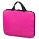 Папка на молнии с ручками STAFF EVERYDAY, А4, полиэстер, ярко-розовая, 270734 270734 Папка на молнии с ручками STAFF EVERYDAY, А4, полиэстер, ярко-розовая, 270734 270734