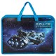 Папка на молнии с ручками ЮНЛАНДИЯ А4, 1 отделение, пластик, ширина 45 мм, "Space explorer", 270949 270949