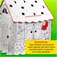 Картонный игровой развивающий Домик-раскраска "Сказочный", высота 130 см, BRAUBERG Kids, 880364 880364 Картонный игровой развивающий Домик-раскраска "Сказочный", высота 130 см, BRAUBERG Kids, 880364 880364