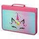 Папка на молнии BRAUBERG А4 с ручкой, с органайзером, 1 отделение, "Unicorn", 271447 271447 Папка на молнии BRAUBERG А4 с ручкой, с органайзером, 1 отделение, "Unicorn", 271447 271447