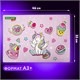 Настольное покрытие BRAUBERG KIDS, А3+, пластик, 46x33 см, "Unicorn dreams", 271730 271730 Настольное покрытие BRAUBERG KIDS, А3+, пластик, 46x33 см, "Unicorn dreams", 271730 271730