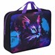 Папка на молнии с ручками BRAUBERG А4, 1 отделение, полиэстер, 80 мм, "Neon cat", 271482 271482 - фото 351583