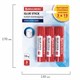 Клей-карандаш 15 г ВЫГОДНАЯ УПАКОВКА BRAUBERG, 3 штуки на блистере, 271307 271307 Клей-карандаш 15 г ВЫГОДНАЯ УПАКОВКА BRAUBERG, 3 штуки на блистере, 271307 271307