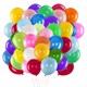 Шары воздушные 25 см, 100 штук, "ЯРКИЕ ЦВЕТА", ассорти, BRAUBERG KIDS, 591873 591873 - фото 352201