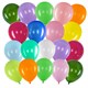 Шары воздушные 25 см, 100 штук, "ЯРКИЕ ЦВЕТА", ассорти, BRAUBERG KIDS, 591873 591873