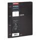 Тетрадь на кольцах БОЛЬШАЯ А4 (240х310 мм), 120 л., под кожу, BRAUBERG VISTA, Black, 404512 404512 - фото 352582