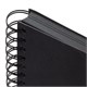 Фотоальбом 30х32 см, 48 черных листов, уголки, стикеры, ручка, клей, BRAUBERG Black Line, 880650 880650