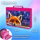 Папка на молнии BRAUBERG А4 с ручкой, с органайзером, 1 отделение, "Cute fox", 272217 272217
