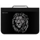 Папка на молнии BRAUBERG А4 с ручкой, с органайзером, 1 отделение, "Savage lion", 272218 272218 Папка на молнии BRAUBERG А4 с ручкой, с органайзером, 1 отделение, "Savage lion", 272218 272218
