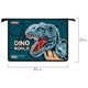 Папка для тетрадей ПИФАГОР А4, 1 отделение, картон/пластик, на молнии, "Dino world", 272131 272131 Папка для тетрадей ПИФАГОР А4, 1 отделение, картон/пластик, на молнии, "Dino world", 272131 272131