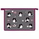 Папка для труда на молнии BRAUBERG А4, 2 отделения, органайзер, "Cat patches", 272211 272211 - фото 355244
