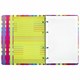 Тетрадь на кольцах А5 160х212 мм, 120 листов, картон, матовая ламинация, клетка, BRAUBERG, "Colors", 404727 404727