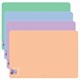 Коврик-подкладка настольный ERICH KRAUSE "Matt Pastel Bloom", A2 (660х440 мм), ассорти, 61241 238725 - фото 356016