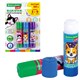 Клей-карандаш "Anime" 9 г, ВЫГОДНАЯ УПАКОВКА, BRAUBERG KIDS, 3 штуки на блистере, 272471 272471