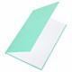 Блокнот БОЛЬШОЙ ФОРМАТ 200х290 мм, А4, 80 л., твердый, клетка, BRAUBERG "Minimal", мятный, 116435 116435