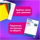 Набор картона БЕЛЫЙ + ЦВЕТНОЙ А4 немелованный, 10 листов (белый 4 листа + цветной 6 листов), в папке, BRAUBERG, 116631 116631