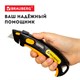 Нож универсальный мощный, BRAUBERG METALLIC PRO, автофиксатор, функция автовозврата, 238737 238737