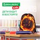 Мешок для обуви BRAUBERG KIDS, с петлей, 42х34 см, "Fire split", 273436 273436
