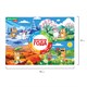 Настольное покрытие BRAUBERG KIDS, А3+, пластик, 46x33 см, "Кот-энтузиаст изучает Времена года", 273618 273618