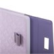 Ежедневник недатированный А5 145х215 мм, BRAUBERG "Stitch", под кожу, магнит, 160 л., сиреневый, 116589 116589