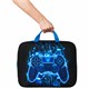 Папка на молнии с ручками BRAUBERG KIDS А4, 1 отделение, полиэстер, 80 мм, "Digital gamepad", 273316 273316 Папка на молнии с ручками BRAUBERG KIDS А4, 1 отделение, полиэстер, 80 мм, "Digital gamepad", 273316 273316